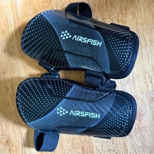 Black Kids Shin Guards